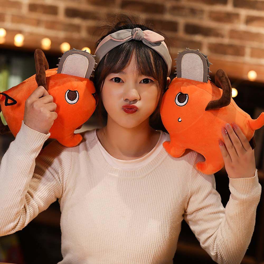 Đồ chơi nhồi bông Hình Nhân Vật Pochita Hoạt Hình Cho Halloween