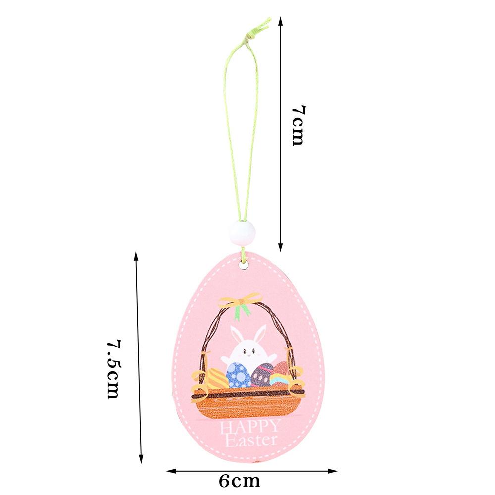 Trứng Phục Sinh Bằng Gỗ DIY Hình Thỏ Phục Sinh Cho Bé
