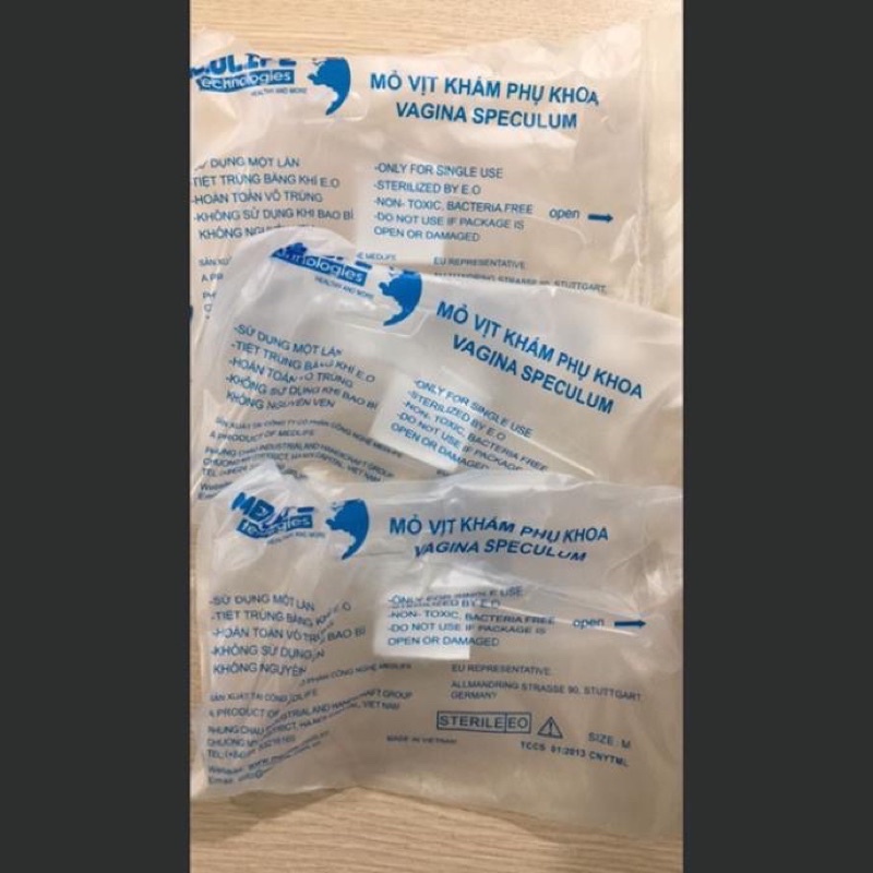 Combo 20 mỏ vịt phụ khoa tiệt trùng