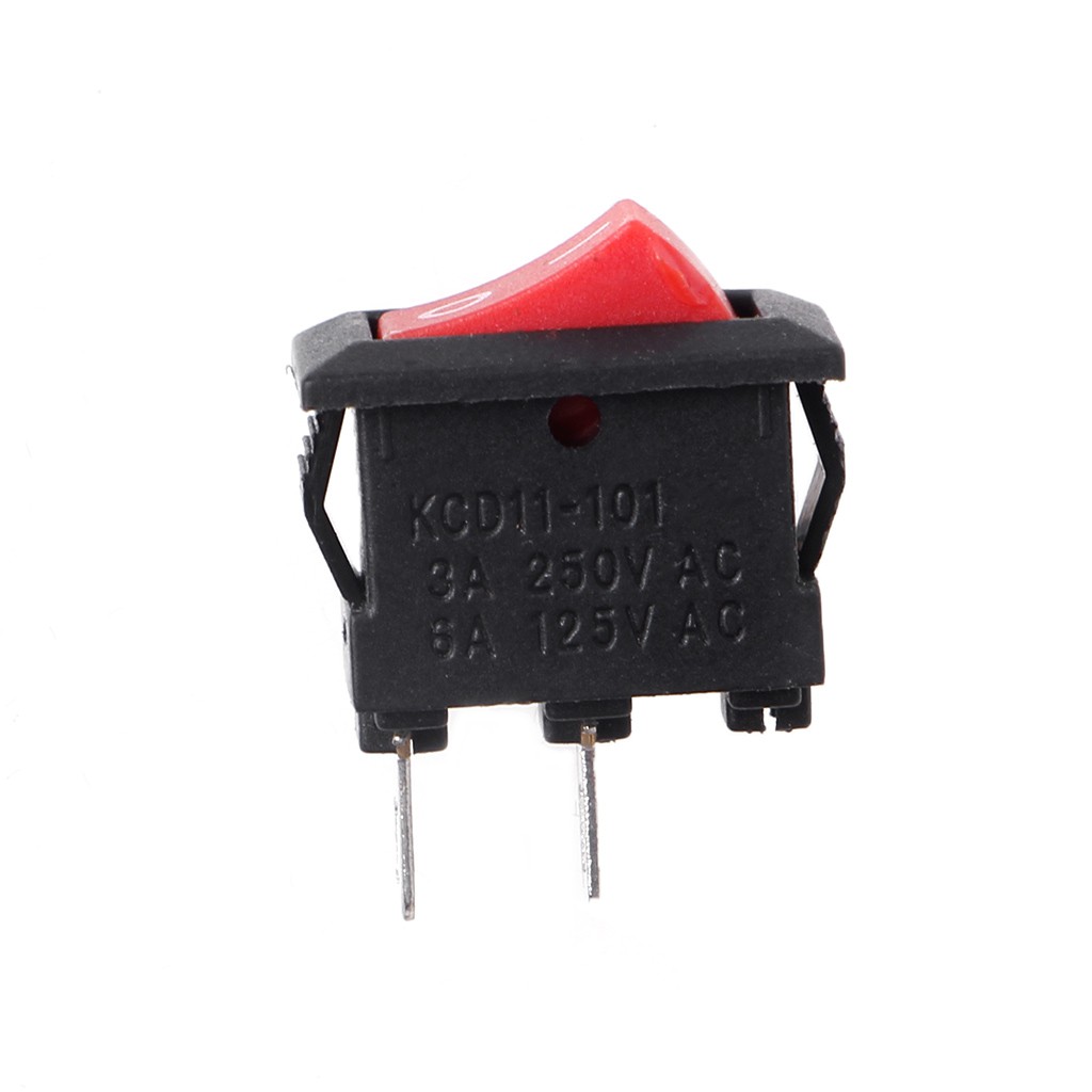 Set 10 công tắc bật/tắt 3A AC 250V 2 chấu 10x15mm chuyên dụng