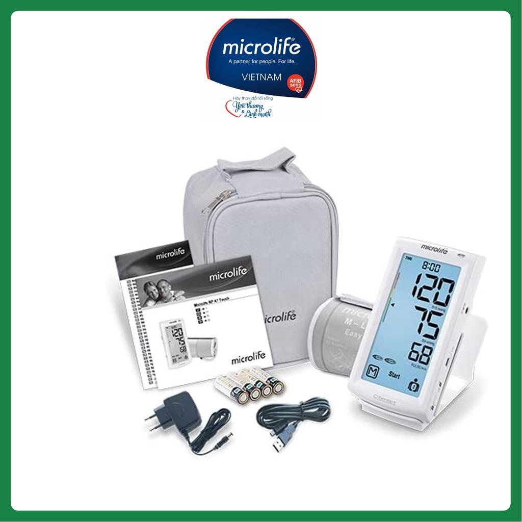 [Kết Nối Bluetooth] Máy đo huyết áp bắp tay Microlife BP A7 Touch BT - Bảo hàng 5 năm