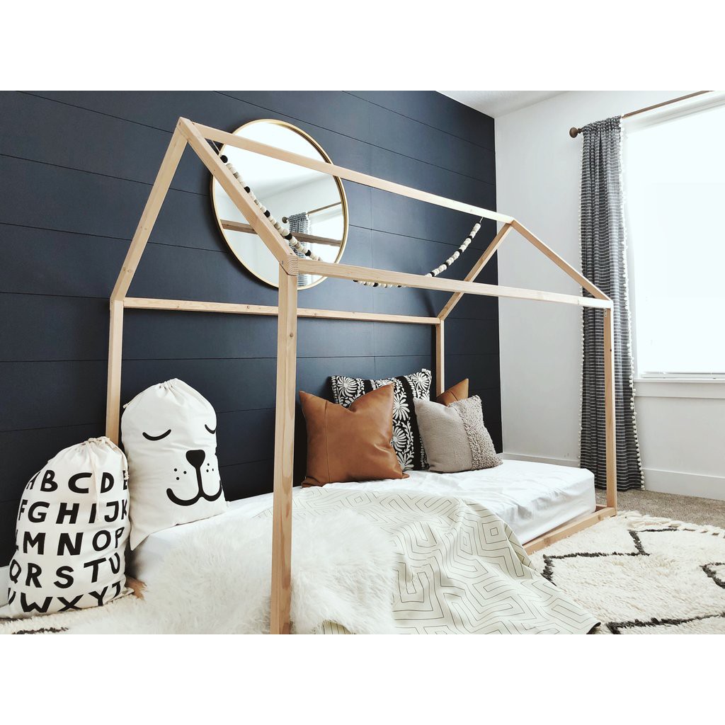 (GIÁ TẠI XƯỞNG) Giường Ngủ Cho Bé Mô Hình Ngôi Nhà 5D Gỗ Nhập Khẩu Cao Cấp + Combo Trọn Bộ Giải Pháp Ngủ Riêng | BigBuy360 - bigbuy360.vn