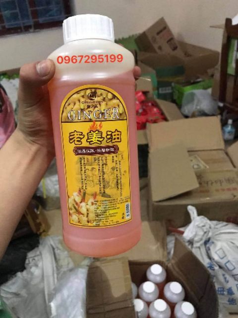 Dầu massage gừng, ấm nóng sâu,  giảm béo,  body