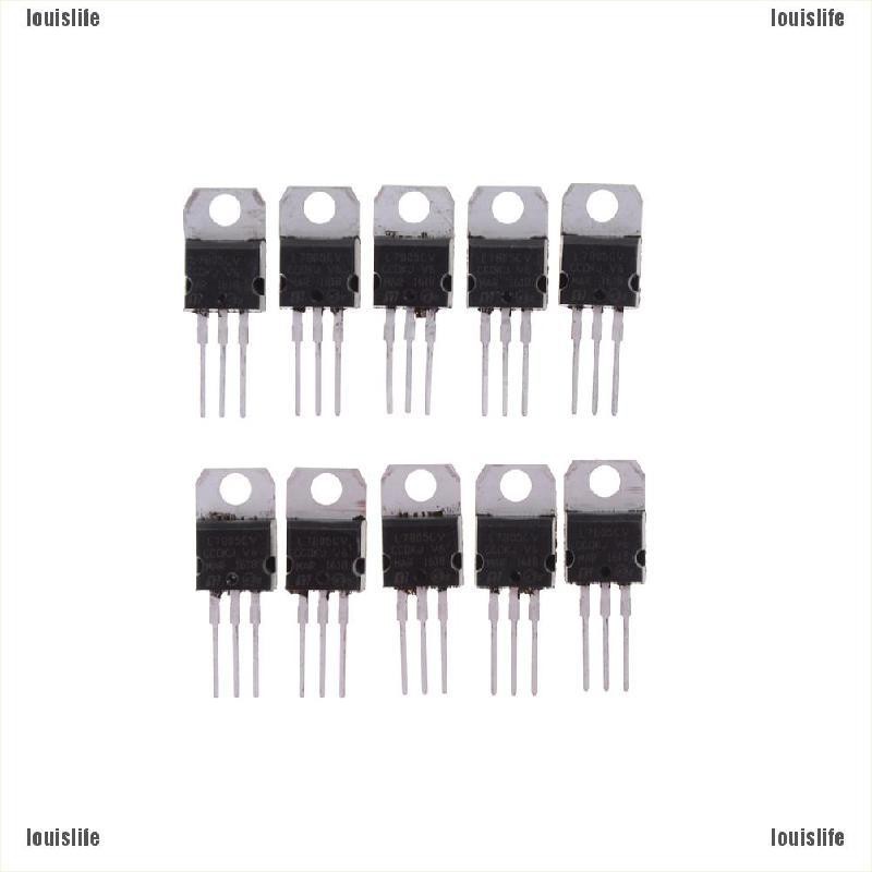 Bộ 10 Linh Kiện Điện Tử IC L7805CV L7805 TO-220 5V