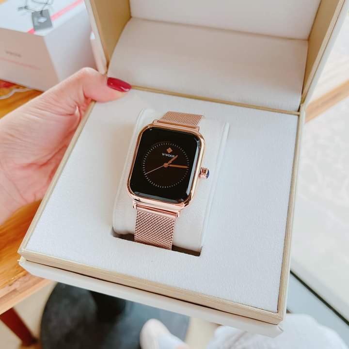 Đồng hồ - nữ- wwoor 199 - nhật bản -màu đen sang xịn