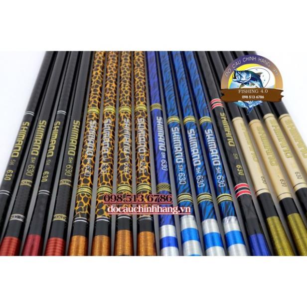 Cần Câu Tay, Cần Câu Đơn Shimano 5H đủ size 3m6 4m5 5m4 6m3