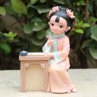 🎀BỘ TƯỢNG 4 THIẾU NỮ CẦM KỲ THI HỌA🎀