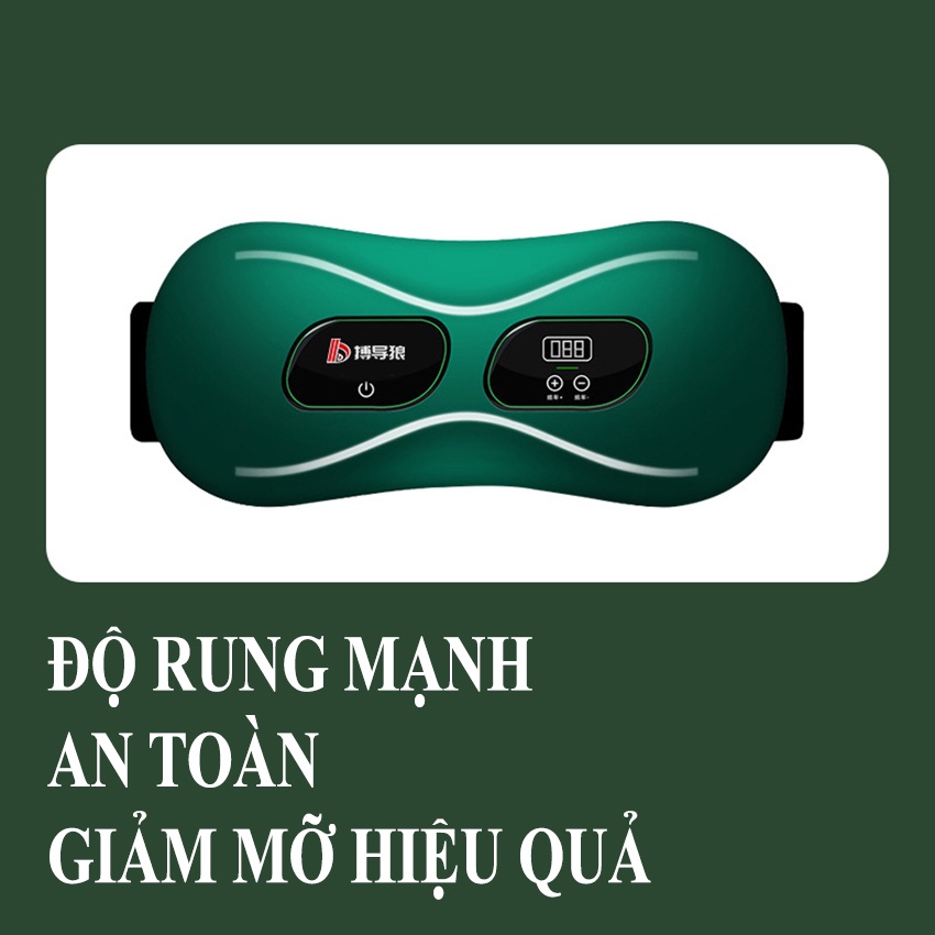 Đai masage rung nóng giảm mỡ bụng, Giảm mỡ toàn thân