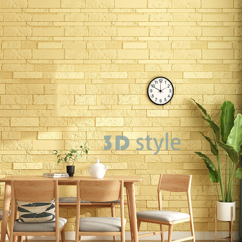 Miếng Dán Tường Bằng Xốp Dày 5mm Dùng Trang Trí Phòng Ngủ
