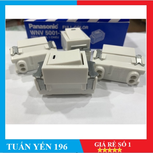 ⚡️Công tắt pana 1 chiều  full-color WNV 5001-7W- Tuấn Yến Giá Sĩ⚡️