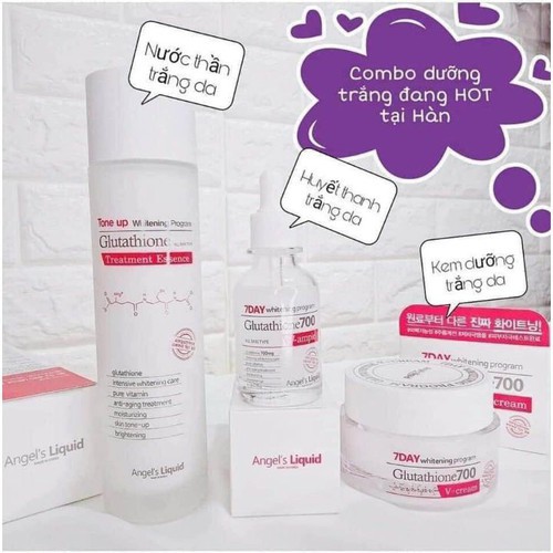 Nước thần dưỡng trắng 7 Day Tone Up Whitening Program Glutathione Treatment Essence Angel’s Liquid | BigBuy360 - bigbuy360.vn