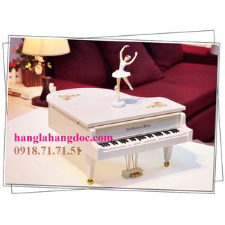 Hộp nhạc piano vũ công (dùng pin) loại lớn nhất