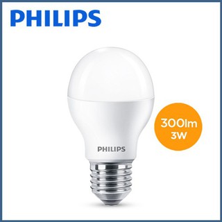 Combo 3 bóng ess led bulb philips 3w e27 3000/6500k 230v