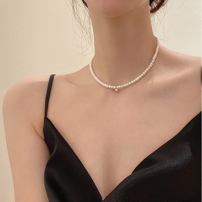 📛 RẺ VÔ ĐỊCH 📛 Dây chuyền ngọc chocher thương hiệu mặt CD hot trend phong cách hàn quốc