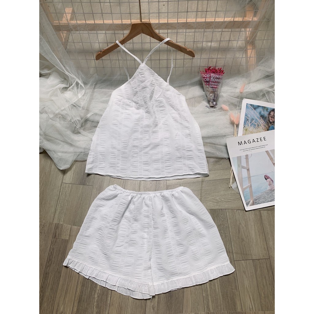 Set bộ Yếm màu ngọt ngào- Chất vải xốp mềm QC - MYMOTA_xưởng chuyên sỉ M17 | BigBuy360 - bigbuy360.vn