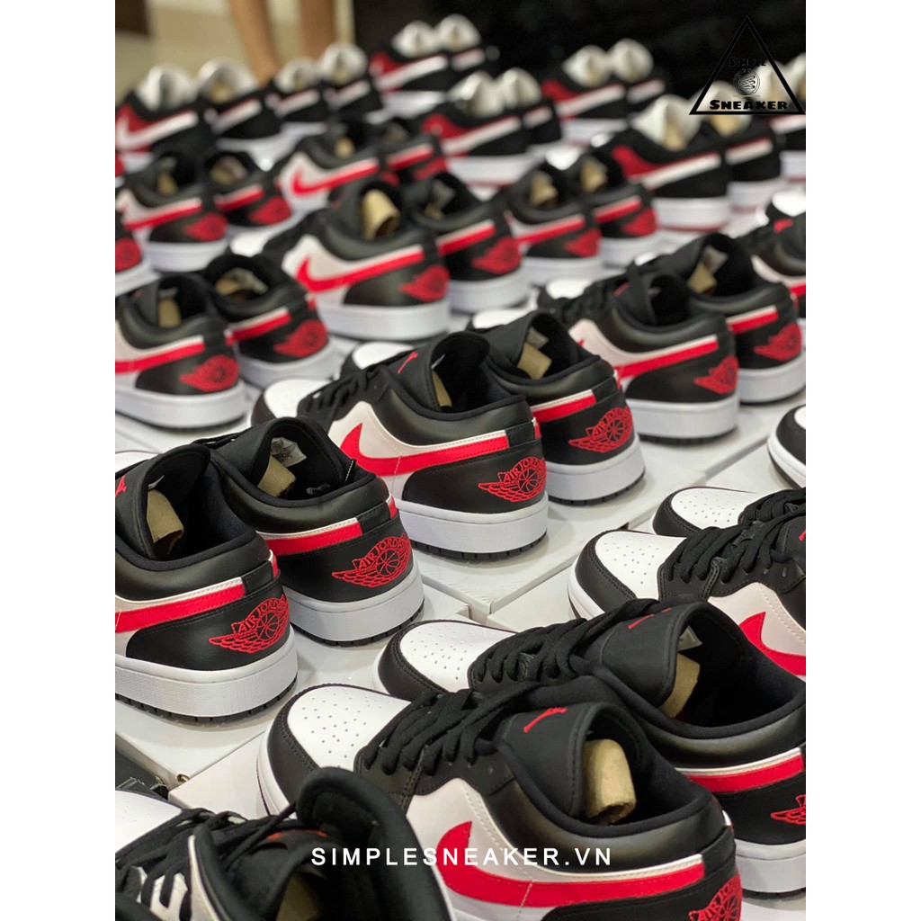 Giày Nike Jordan 1 FREESHIP Jordan 1 Siren - Giày Nike Air Jordan 1 Siren Red Cổ Thấp Chính Hãng - Simple Sneaker