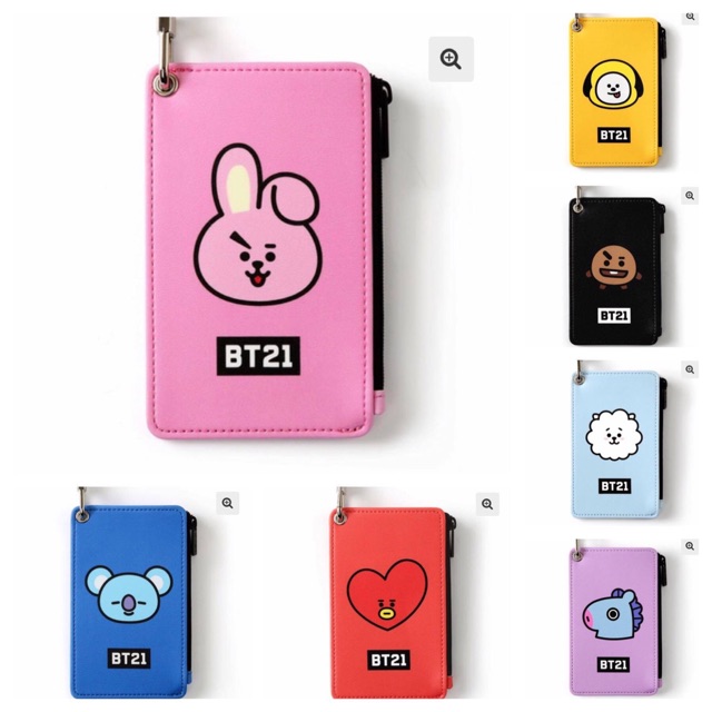 Sẵn Chimmy - Nhận order Strap Card Holder BT21