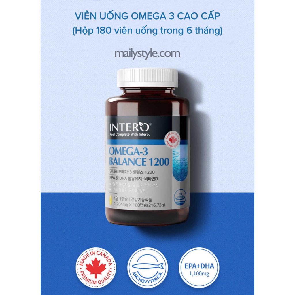 Viên Uống Omega 3 Cao Cấp