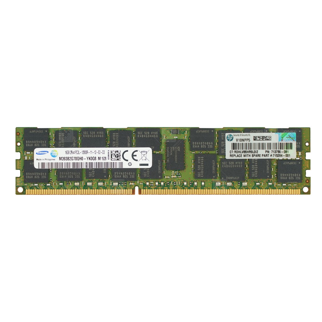 RAM SAMSUNG 16GB DDR3 1600MHz ECC REGISTERED giá tốt nhất Shopee