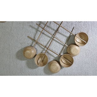 gáo múc nước làm bằng tre