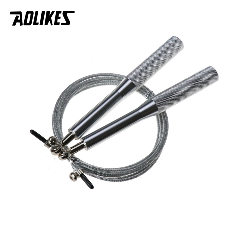 Dây nhảy thể dục loại nặng AOLIKES A-3203 lõi thép cao cấp Speed Jump Rope