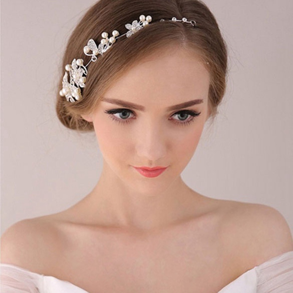 Cài tóc đính đá thời trang thanh lịch dành cho nữ