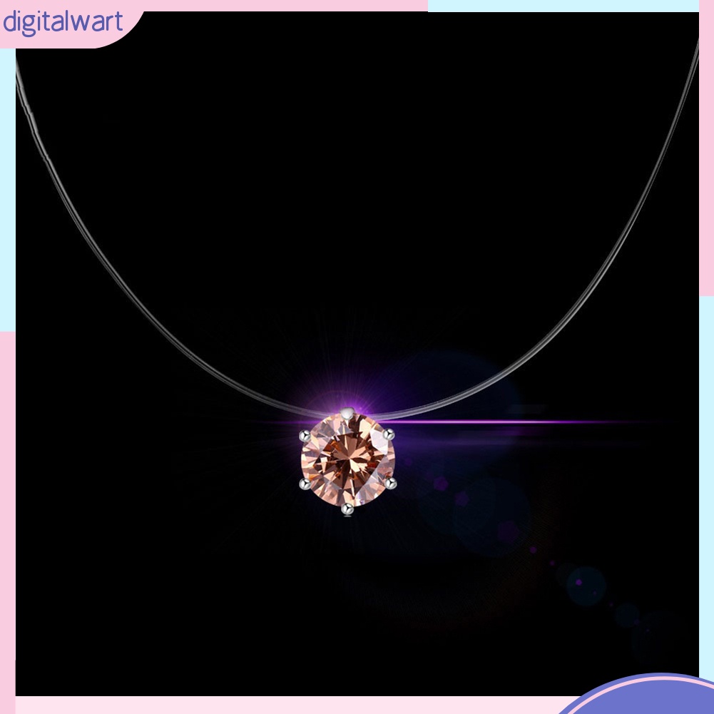 Vòng cổ Mặt Tròn Đính Đá Thời Trang Cho Nữ