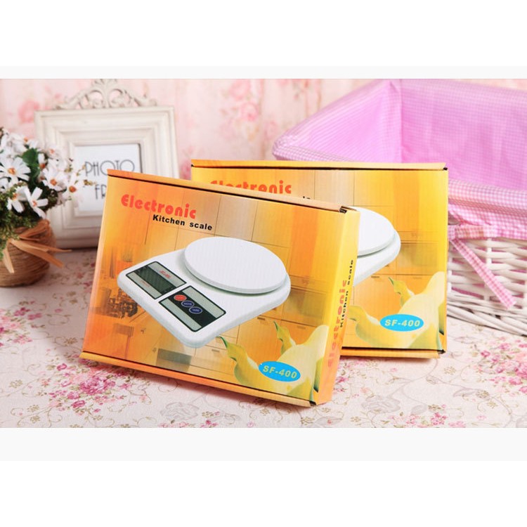 Cân nhà bếp 💓FREESHIP💓 Cân điện tử mini SF-400 độ chính xác cao, tải trọng tối đa 7kg1676