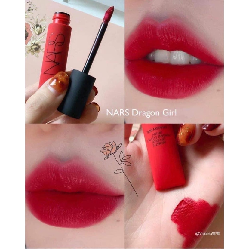 Son Nars Air Matte Lip Color - Son Nars Kem Các Màu - Có Swatch Cực Đẹp