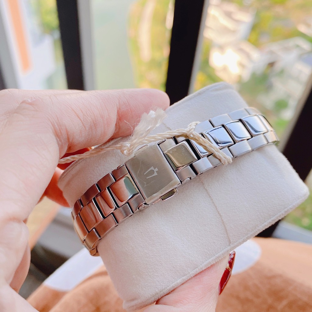 Đồng hồ nữ chính hãng Bulova 96P158 - Máy pin - Kính cứng