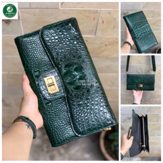 Túi đầm da cá sấu cao cấp