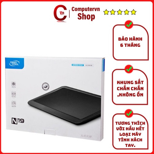 Quạt Tản Nhiệt cho laptop AGIRATO N19/V19 đế làm mát 1-2 quạt chạy êm,hút mạnh làm mát cực nhanh,xuất xứ Trung Quốc .