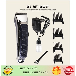 GiGiBomstore Tông đơ cắt tóc 2 mức tốc độ cắt tóc trẻ em và người lớn sử dụng gia đình tông đơ cắt tóc không dây