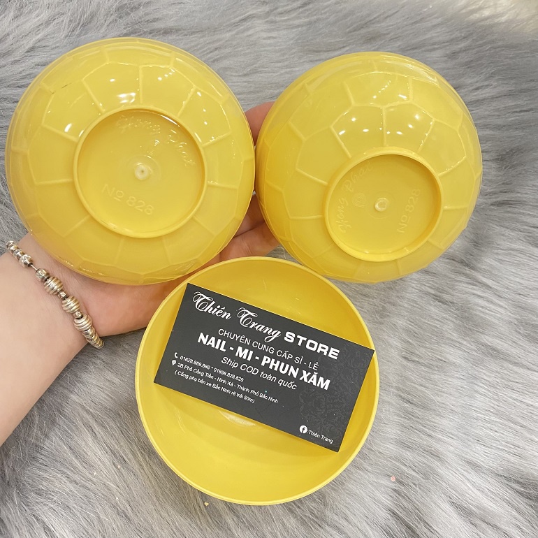 Bát tập vẽ nail vàng dễ dàng để làm nails