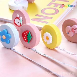 Thước dây đo kích thước nhỏ 1.5m họa tiết hoạt hình dễ thương di động tiện dụng cho gia đình