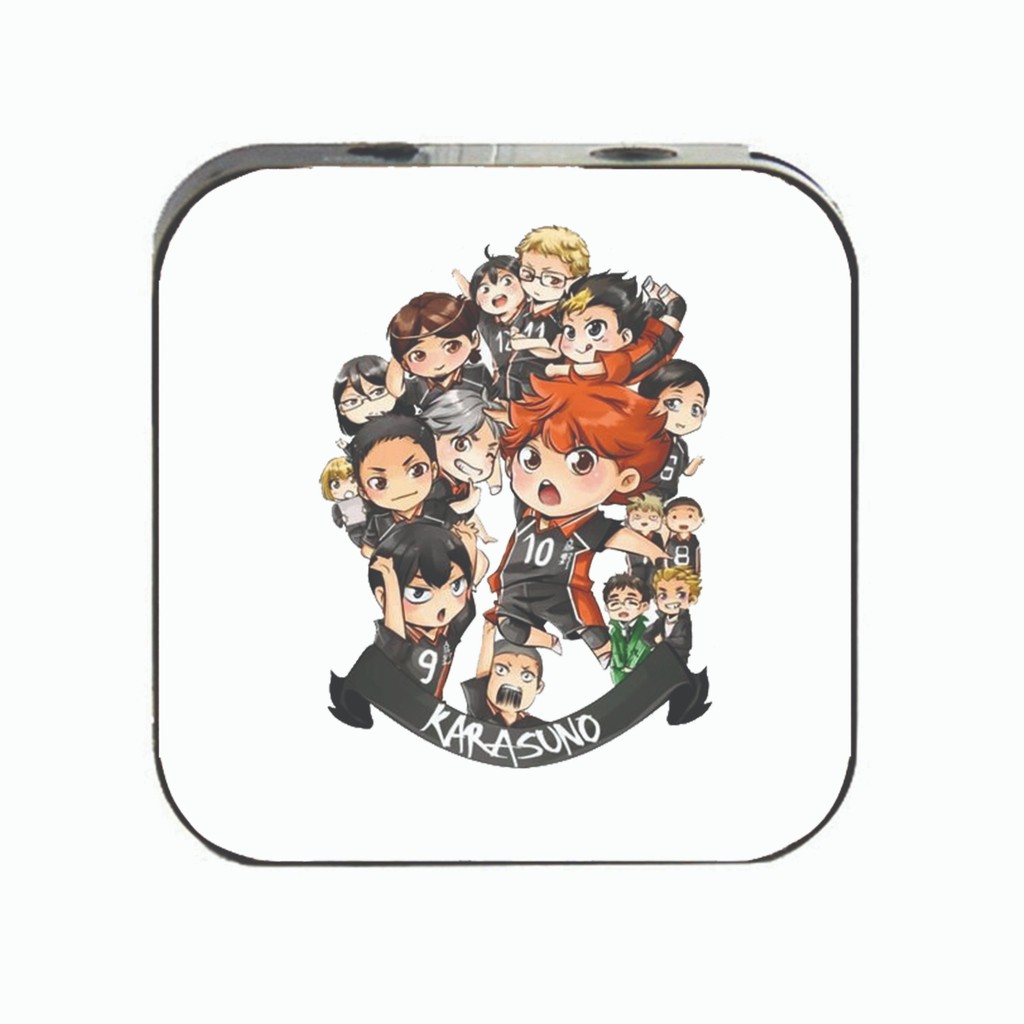 Máy nghe nhạc Haikyuu Vua bóng chuyền anime cầm tay mini tặng tai nghe mp3