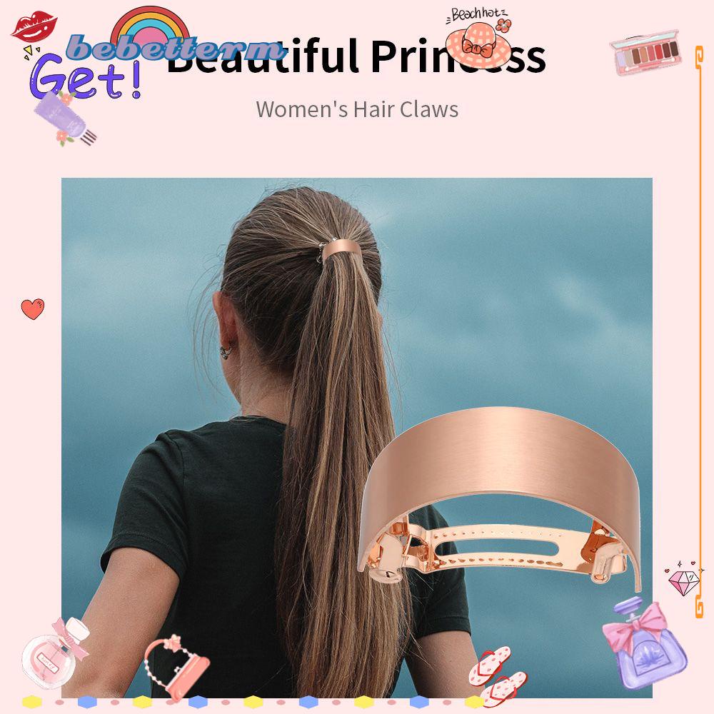 Kẹp tóc kim loại kiểu móng vuốt thời trang cho nữ