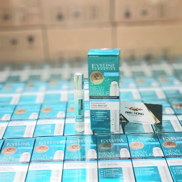 Lăn Dưỡng Thâm Quầng Mắt Eveline New Hyaluron 15ml | BigBuy360 - bigbuy360.vn