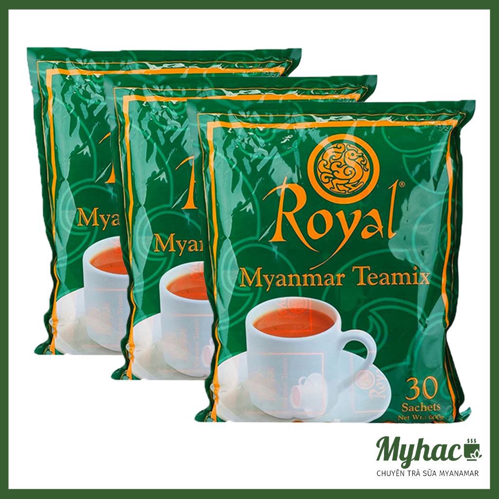 Combo 3 bịch trà sữa Myanmar Royal