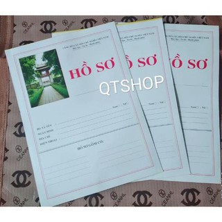 Freeship 50k COMBO 10 BỘ HỒ SƠ XIN VIỆC, BỘ SƠ YẾU LÍ LỊCH CÁ NHÂN