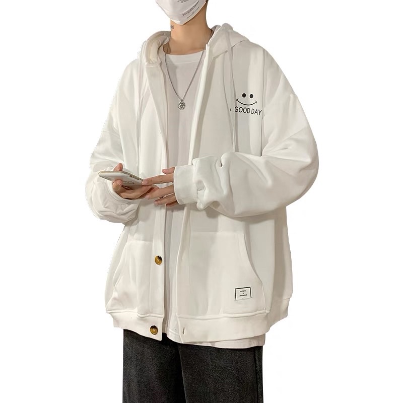 [SIÊU SALE]ÁO KHOÁC NỈ MẶT CƯỜI - MẪU HÓT 2021 KÈM VIDEO ẢNH THẬT | BigBuy360 - bigbuy360.vn