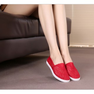 Giày clip on lưới tròn (g37)
