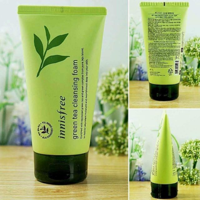 Sữa Rửa Mặt Trà Xanh – Innisfree Green Tea Cleansing Foam