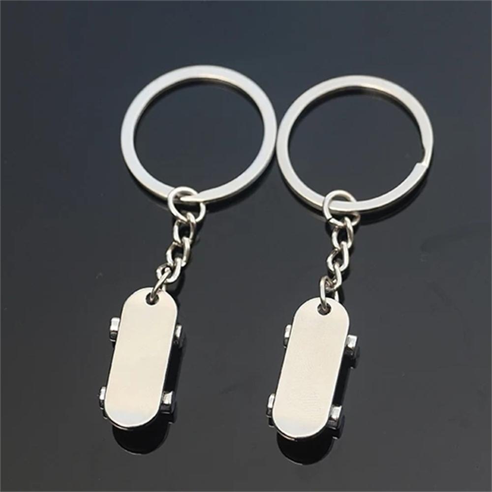 Set 2 Móc Khóa Kim Loại Làm Quà Lưu Niệm / Chìa Khóa / Xe Scooter