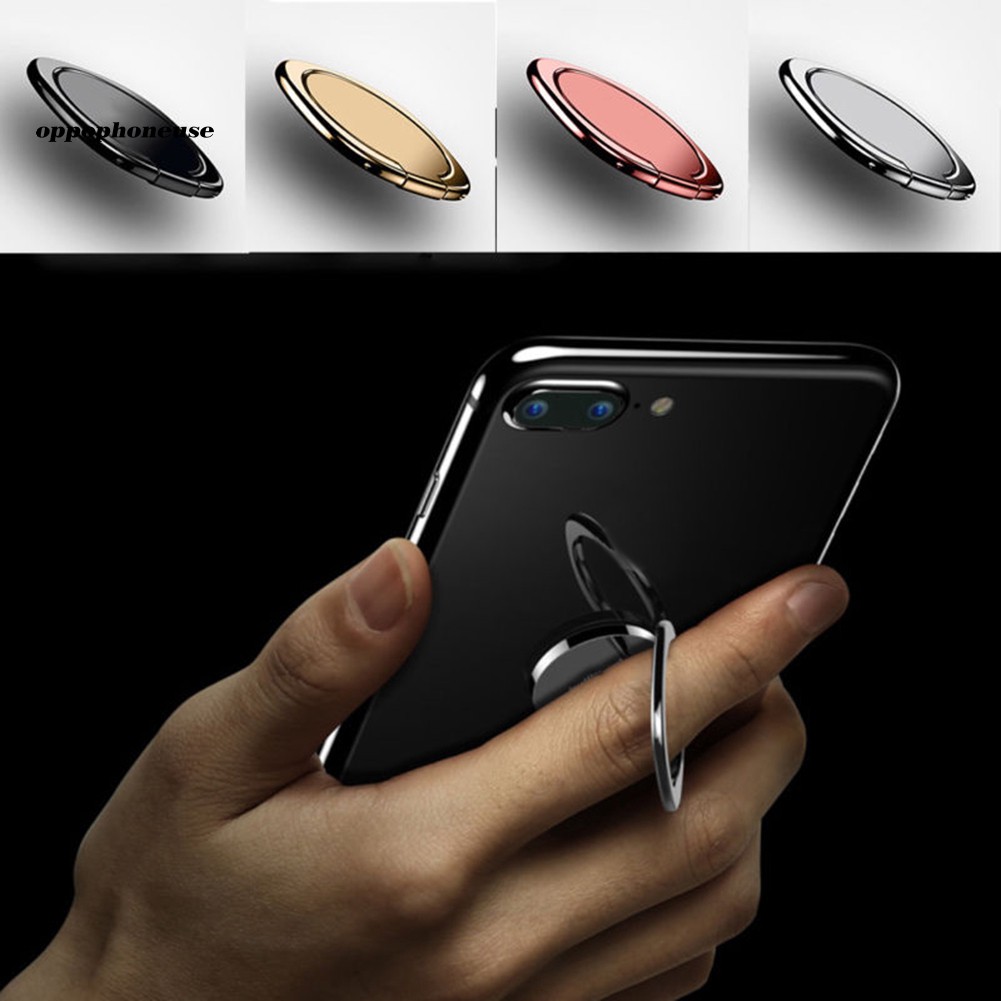 【OPHE】Magnetic 360º Rotatable Finger Ring Mobile Phone Universal Holder Stand Bracket