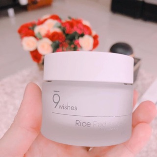 (Duty Free) Kem Dưỡng Ẩm, Trắng Da 9WISHES RICE RADIANCE CREAM