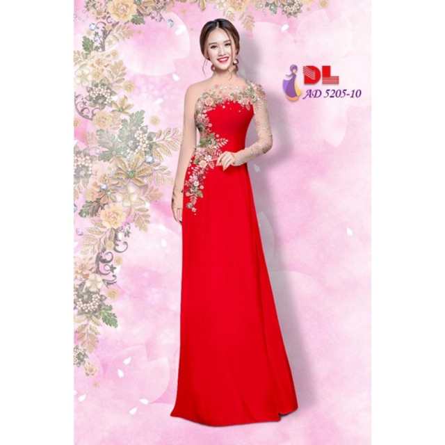 Vải áo dài giả rèn