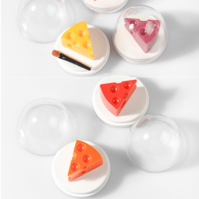 Son dưỡng phô mai Sheloves mềm môi có màu fullbox tặng kèm cọ Senabeauty | BigBuy360 - bigbuy360.vn