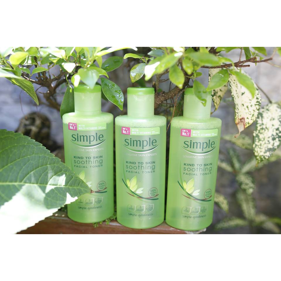 Toner simple 🌟nước hoa hồng soothing facial toner simple | BigBuy360 - bigbuy360.vn