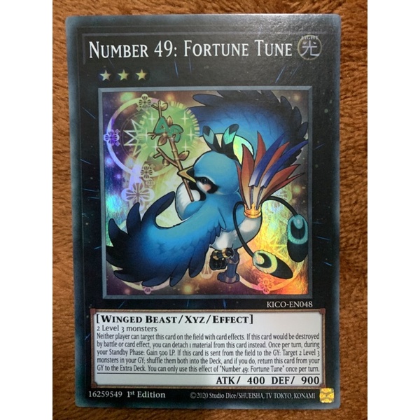 bài yugioh: number 49: fortune tune